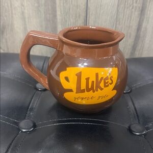 Gilmore Girls Luke's Diner Brown Coffee Pot Shaped Ceramic Coffee Cup Mug